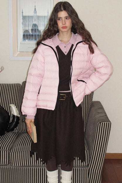 Sakura Brown Wool Top