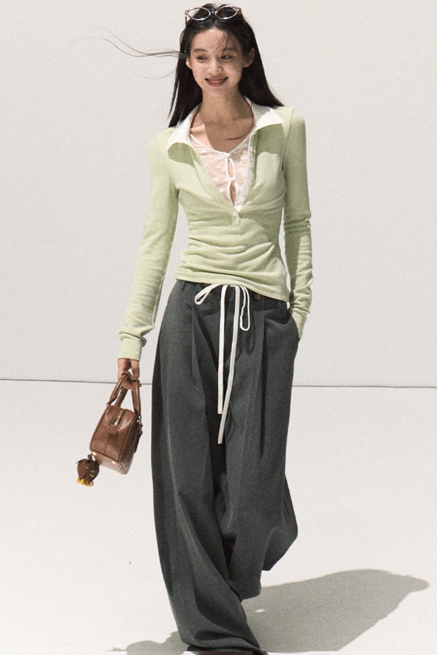 Breath Wide-Leg Pants