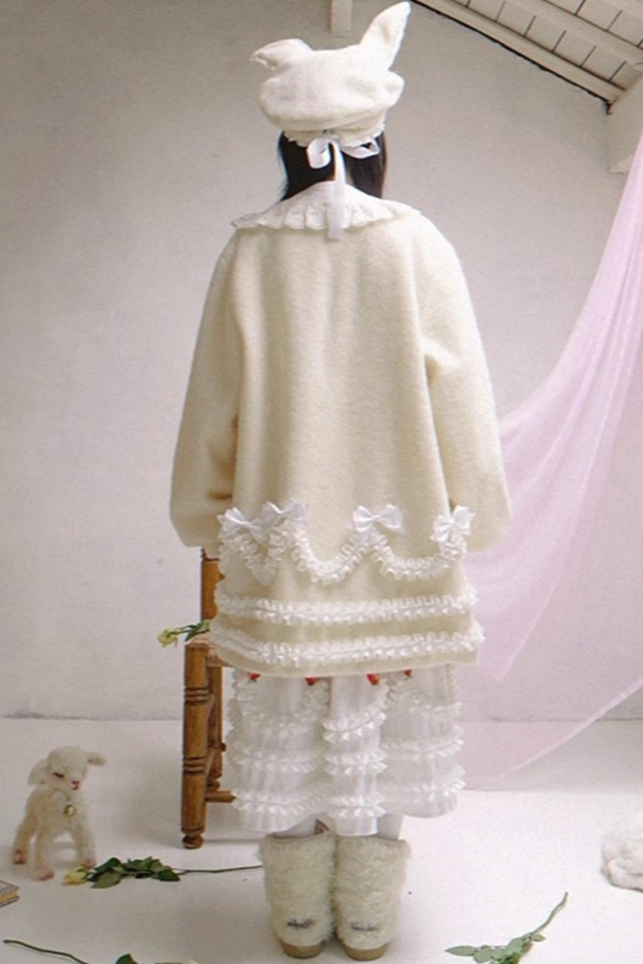 Institute Happy Birthday Lace Beret