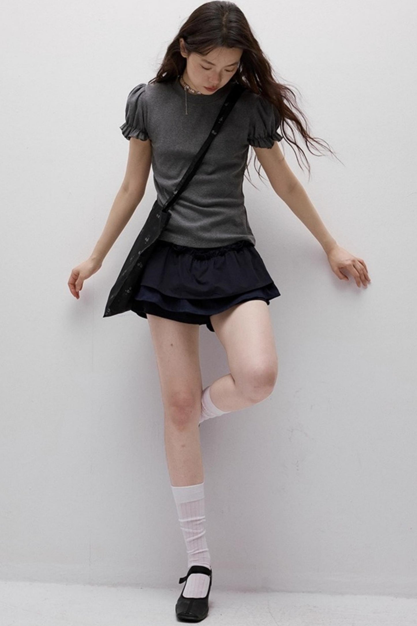 Cleanfit Puff Sleeve T-Shirt