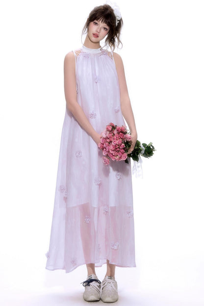 Floral Fairy Chiffon Dress