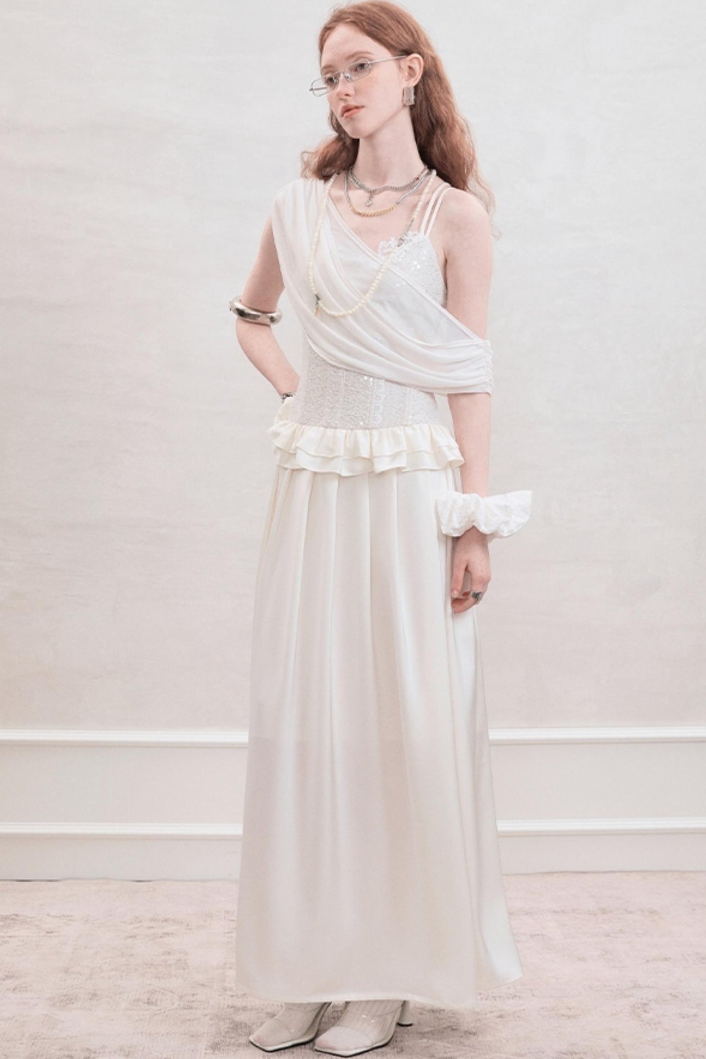 Elegant Satin Long Dress