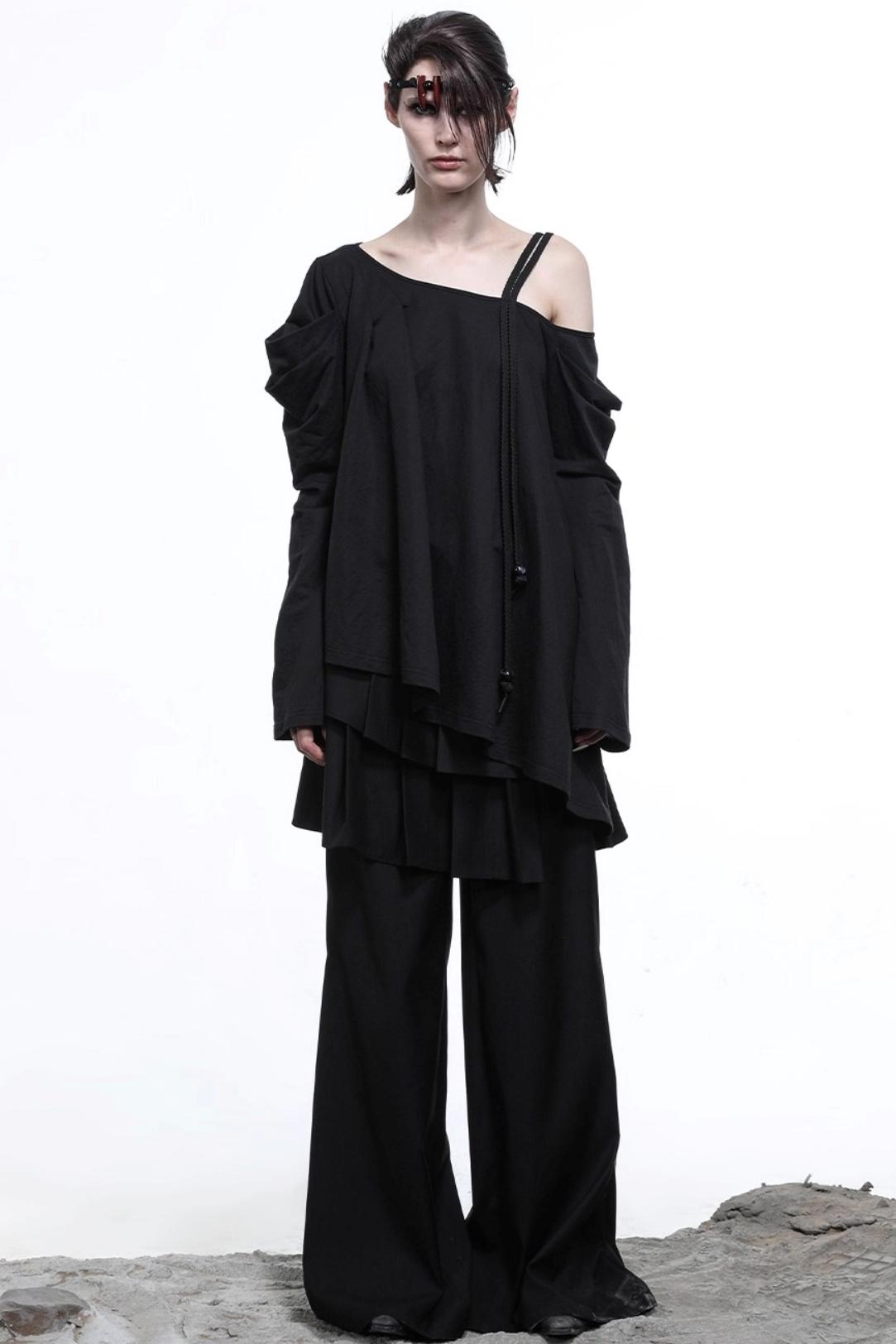 One World Contemplation Long-sleeved T-shirt