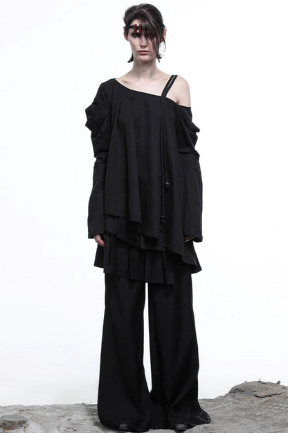 One World Contemplation Long-sleeved T-shirt