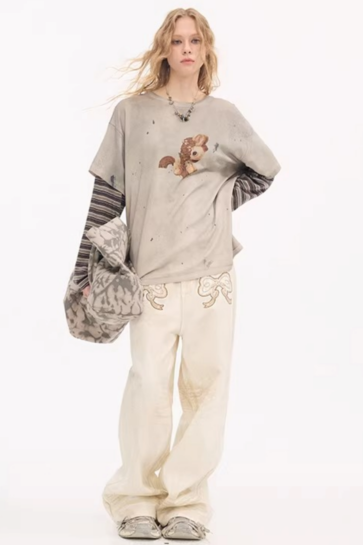 Blooming Soon Spliced Top