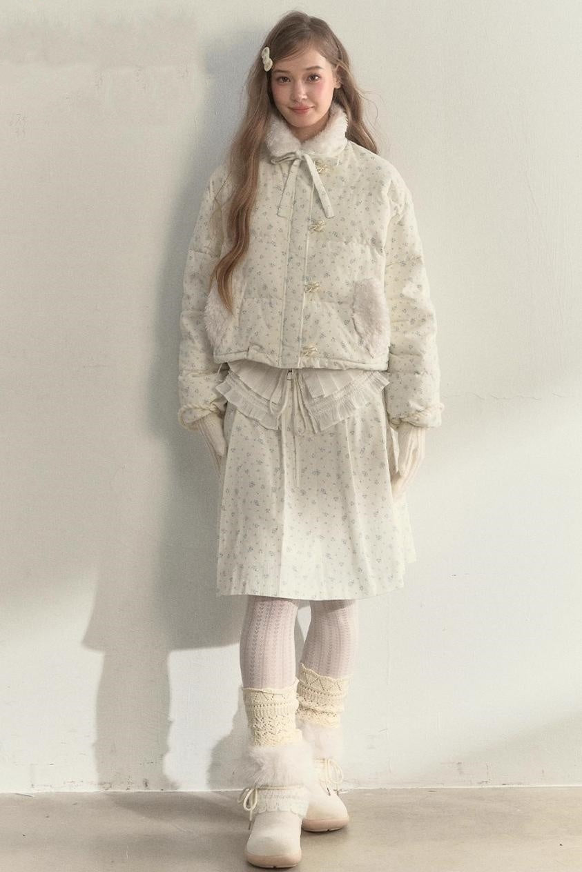 Whisper of Frostbite Corduroy Jacket Set-Up