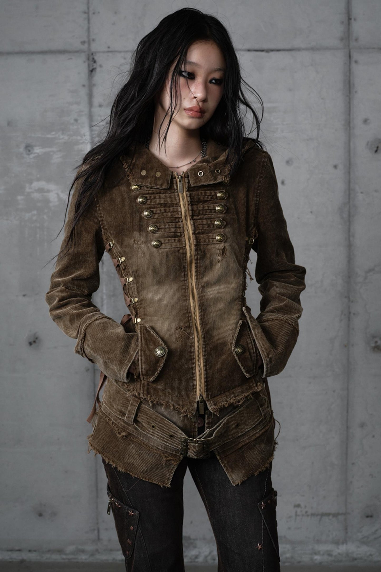 Detachable Slim Hooded Jacket