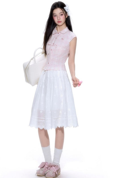 Short-Sleeve Color Block Shirt