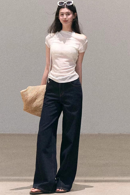 Sun-Kissed Floral Denim Set-Up