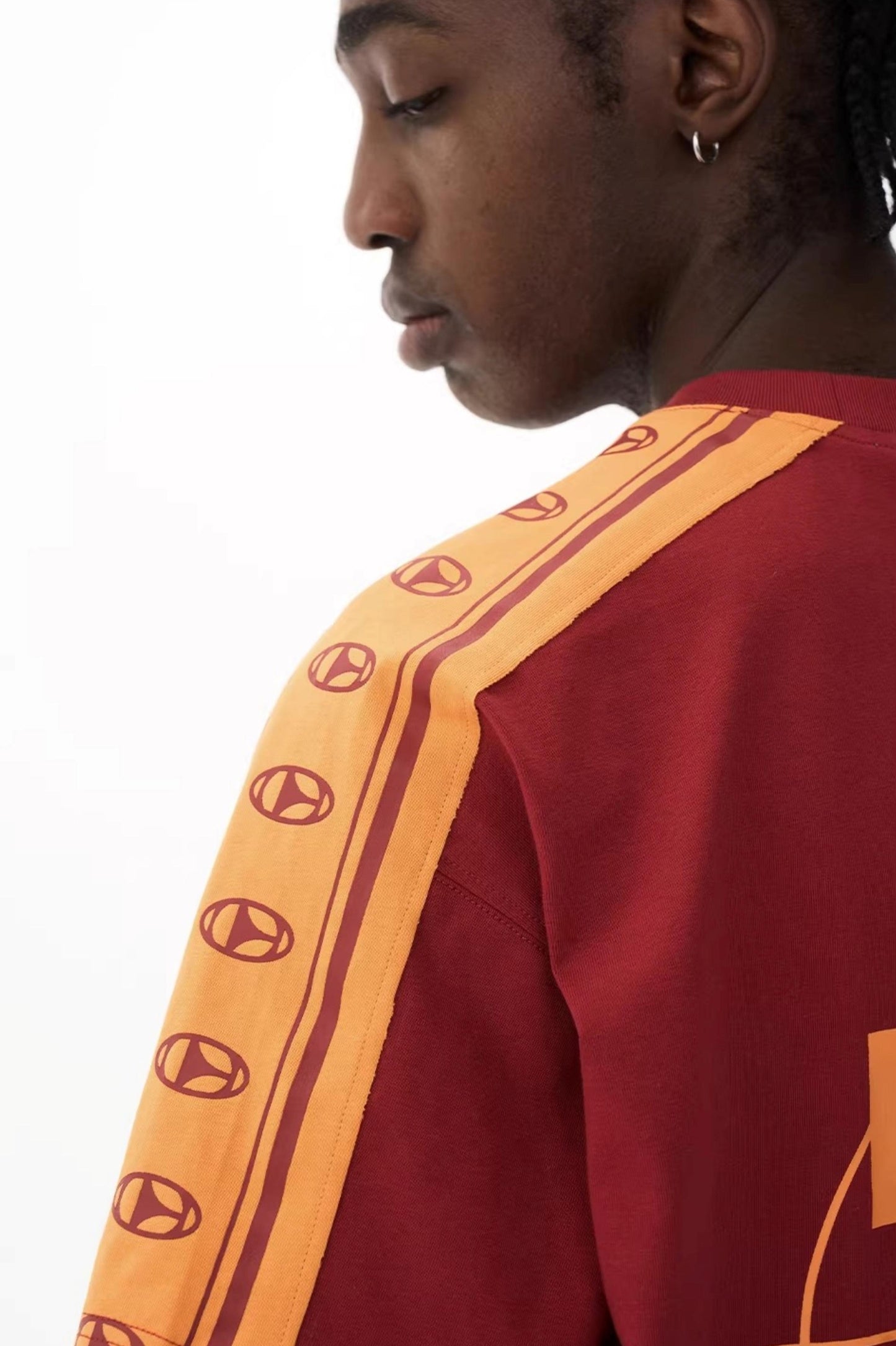 Retro Contrasting Sports Top