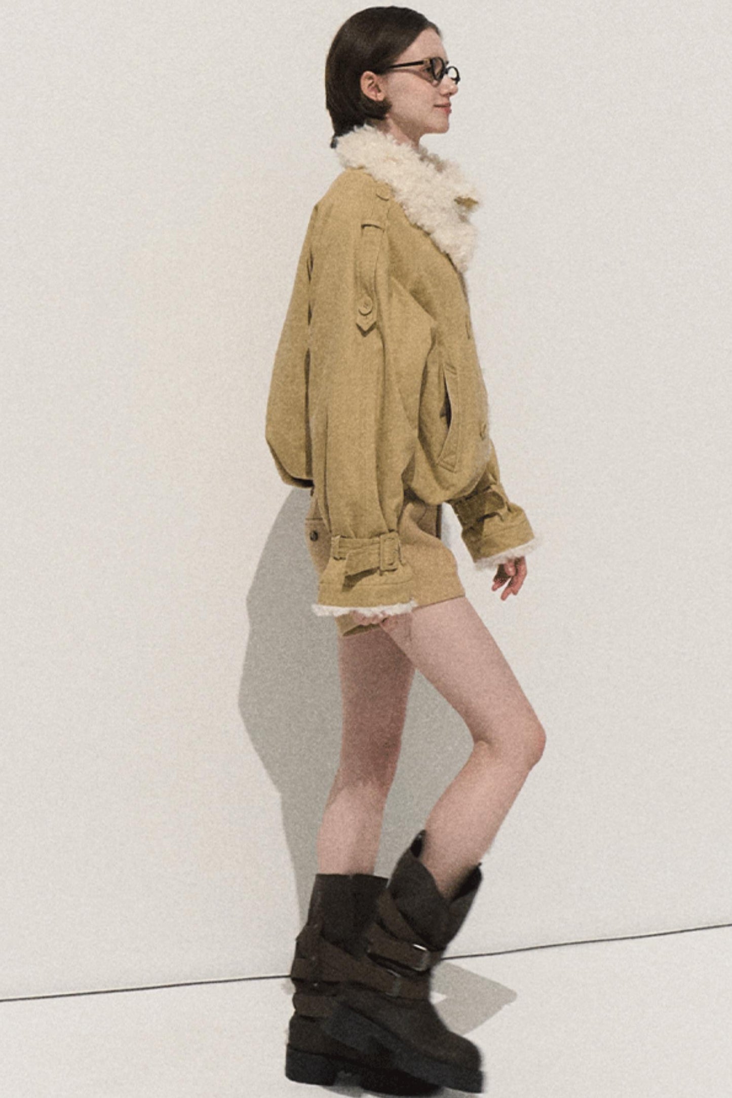 Night Pine Wool Shorts