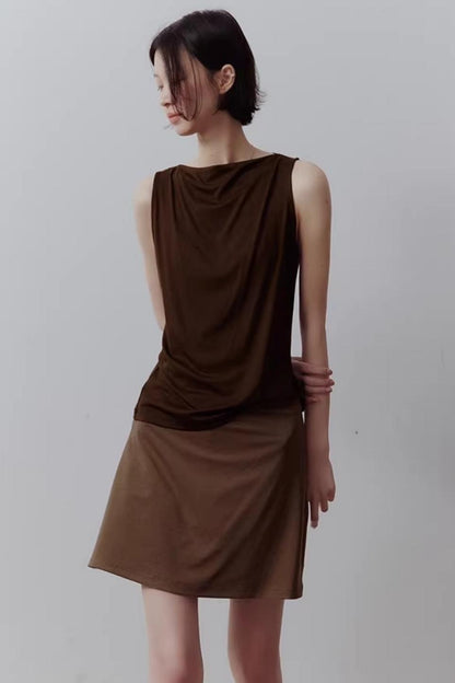 Breathable Knitted Skirt
