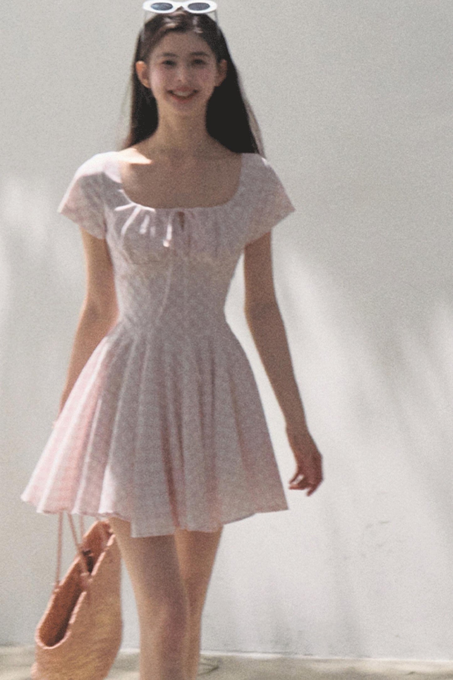 Tencel Bow Tie Dress