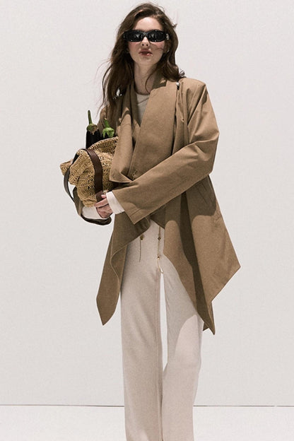 Soft Crew Neck Knitwear Bootcut Trouser Set-Up