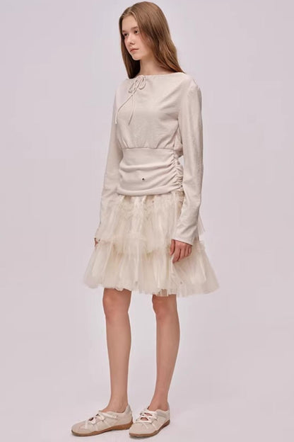 Aurora Lace Mesh Skirt