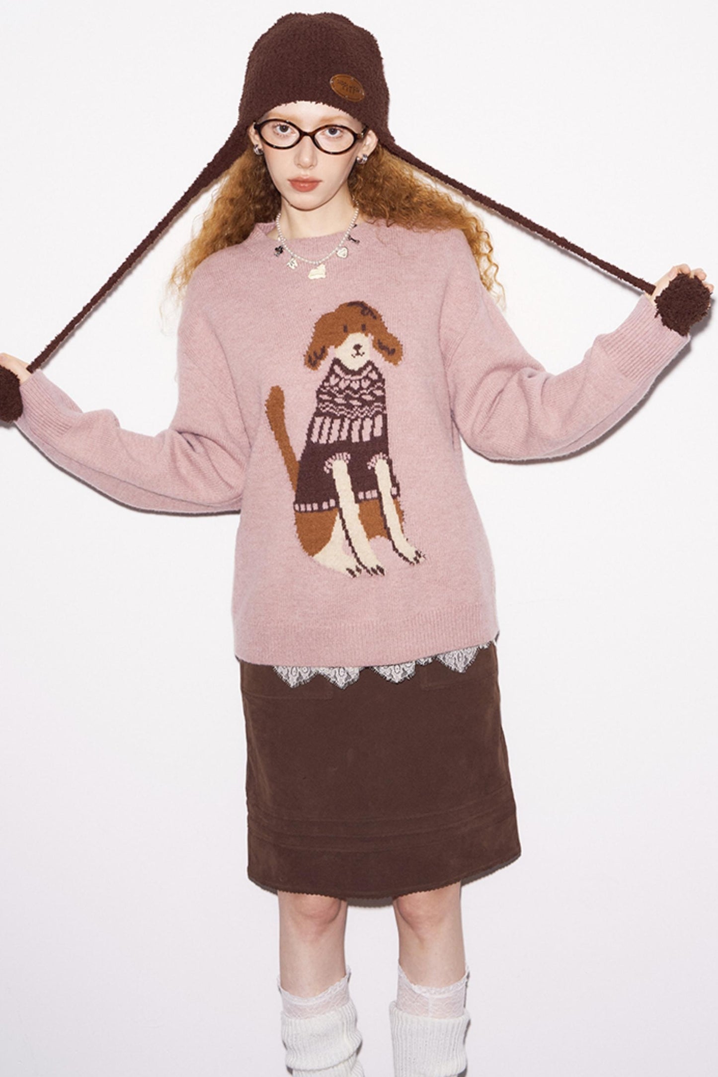 Winter Straight Leather Skirt