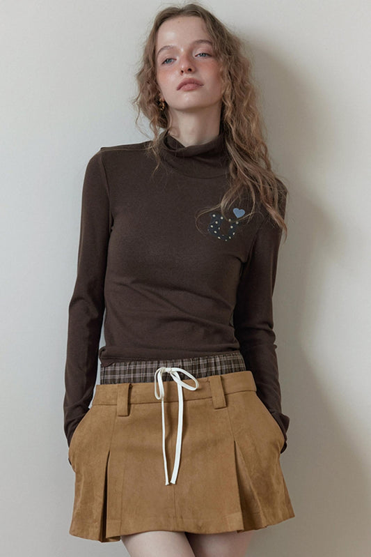 Early Winter Ruched Top