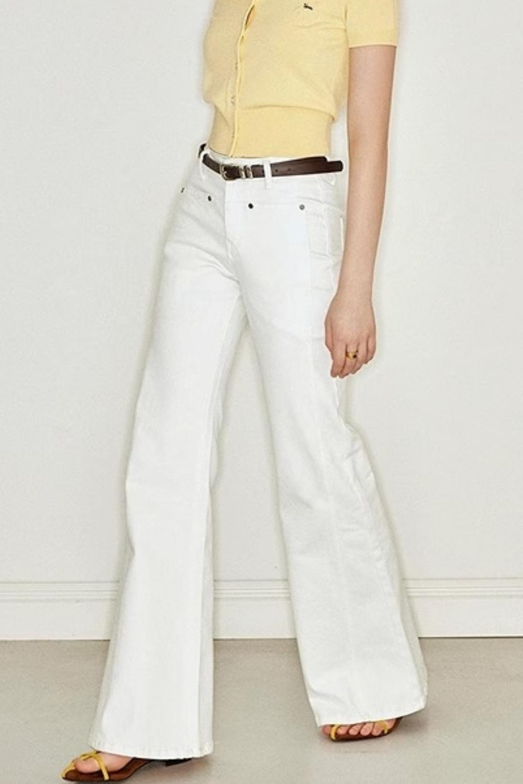 Vintage White Slim Jeans