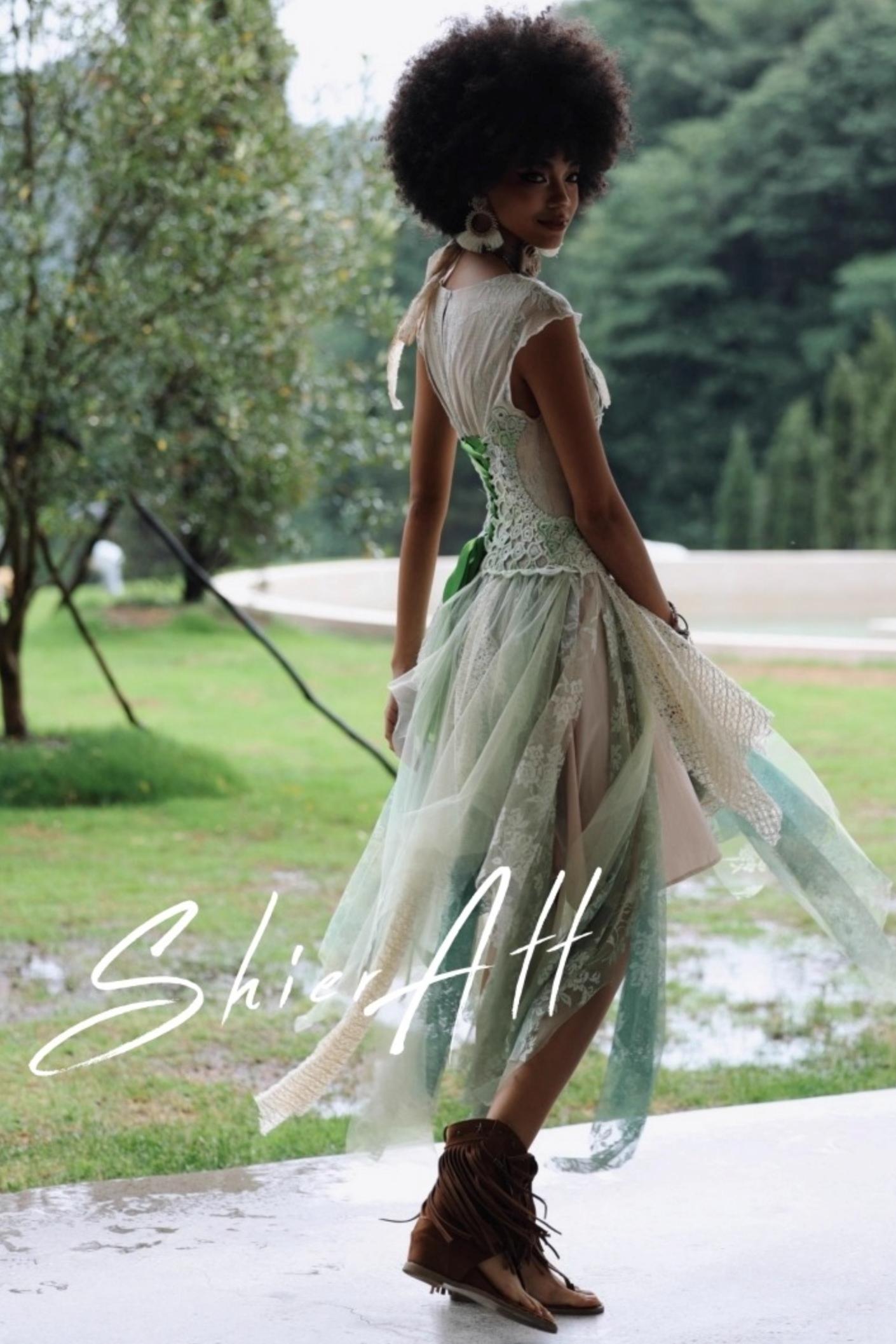 Vintage Wind Strappy Dress