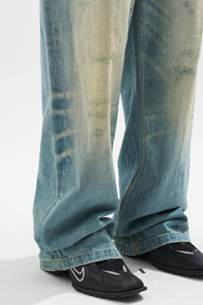 Cat Whiskers Wide-Leg Pants