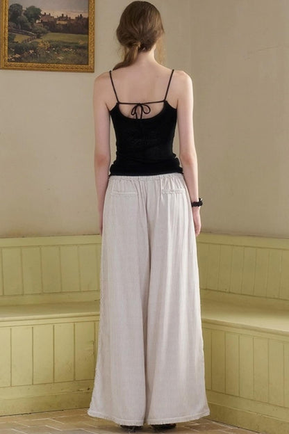 Holiday Striped Slacks Set-Up