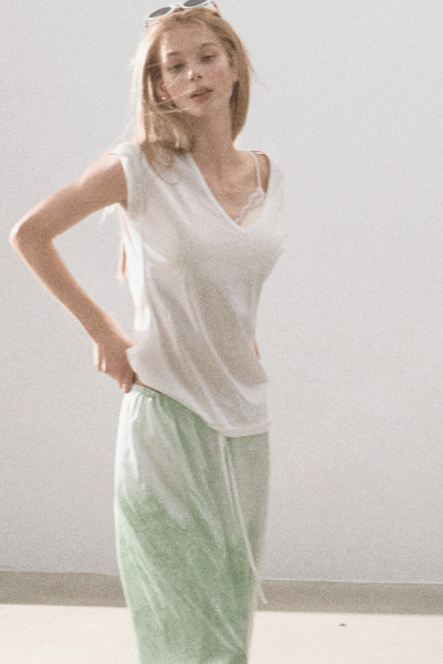 Soft Lace A-Line Skirt