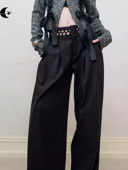 Wide Leg Western Pants