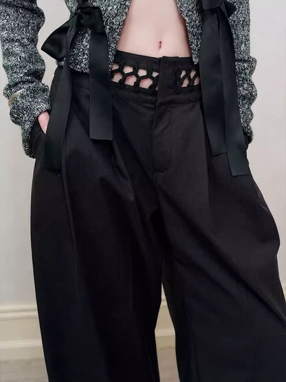 Wide Leg Western Pants