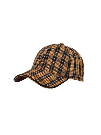 Plaid Baseball Cap