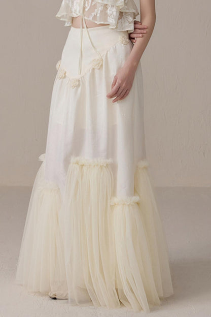 Romantic Mesh Skirt