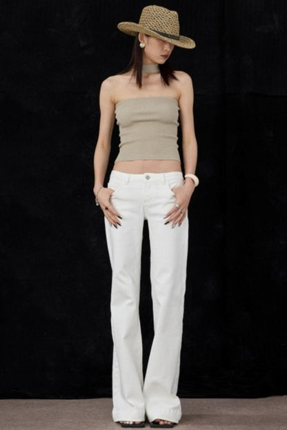 Reversible Green Halter Top