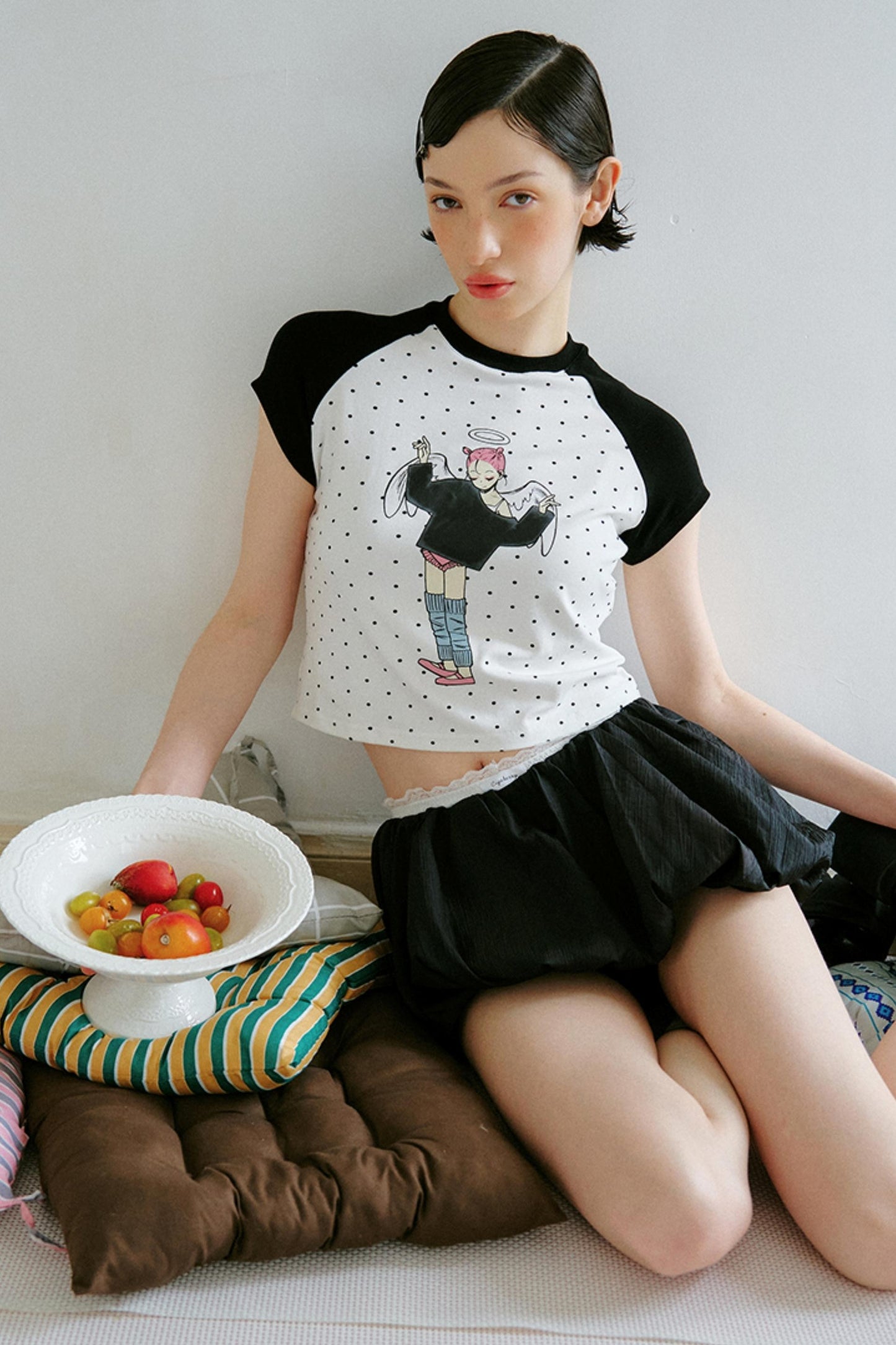 Summer Peplum Shorts