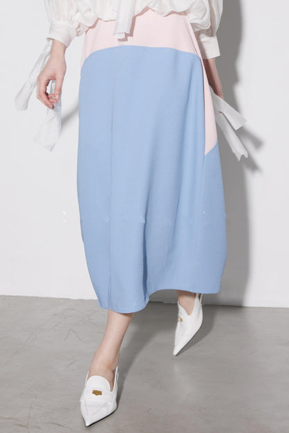 Color Clash Skirt