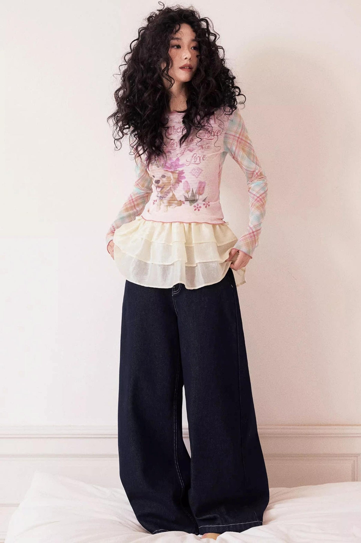 Original Vintage Wide Denim Pants