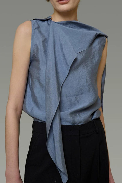 High-End Versatile Ribbon Top
