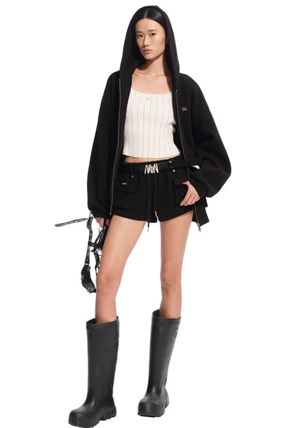 Hollow Knitted Slimming Camisole Top