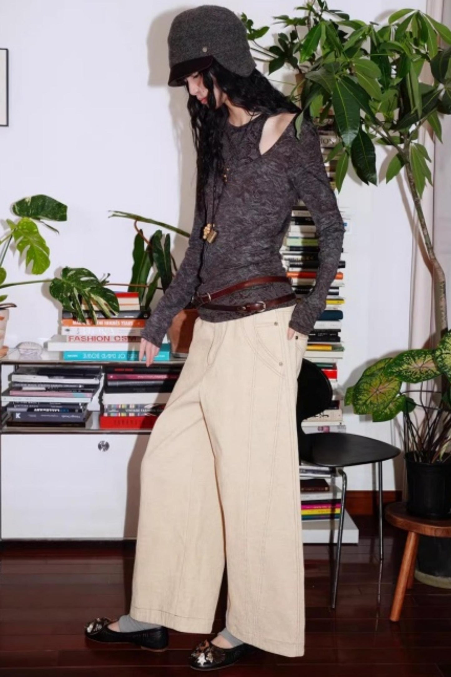 Vintage Acetate Knitted Top