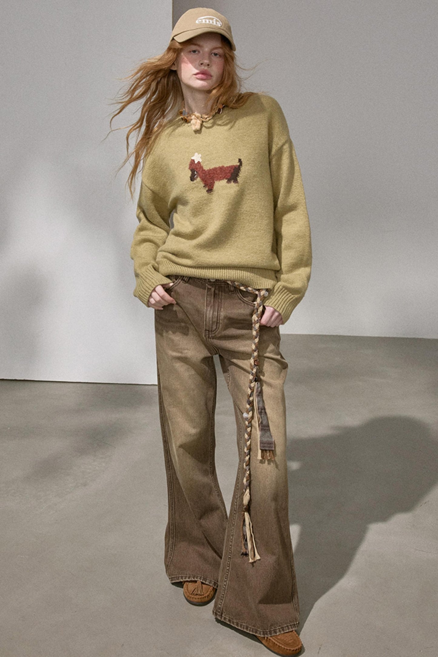 Holiday Dachshund Sweater Top