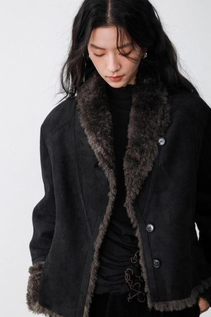 Dark Night Ruffle Top