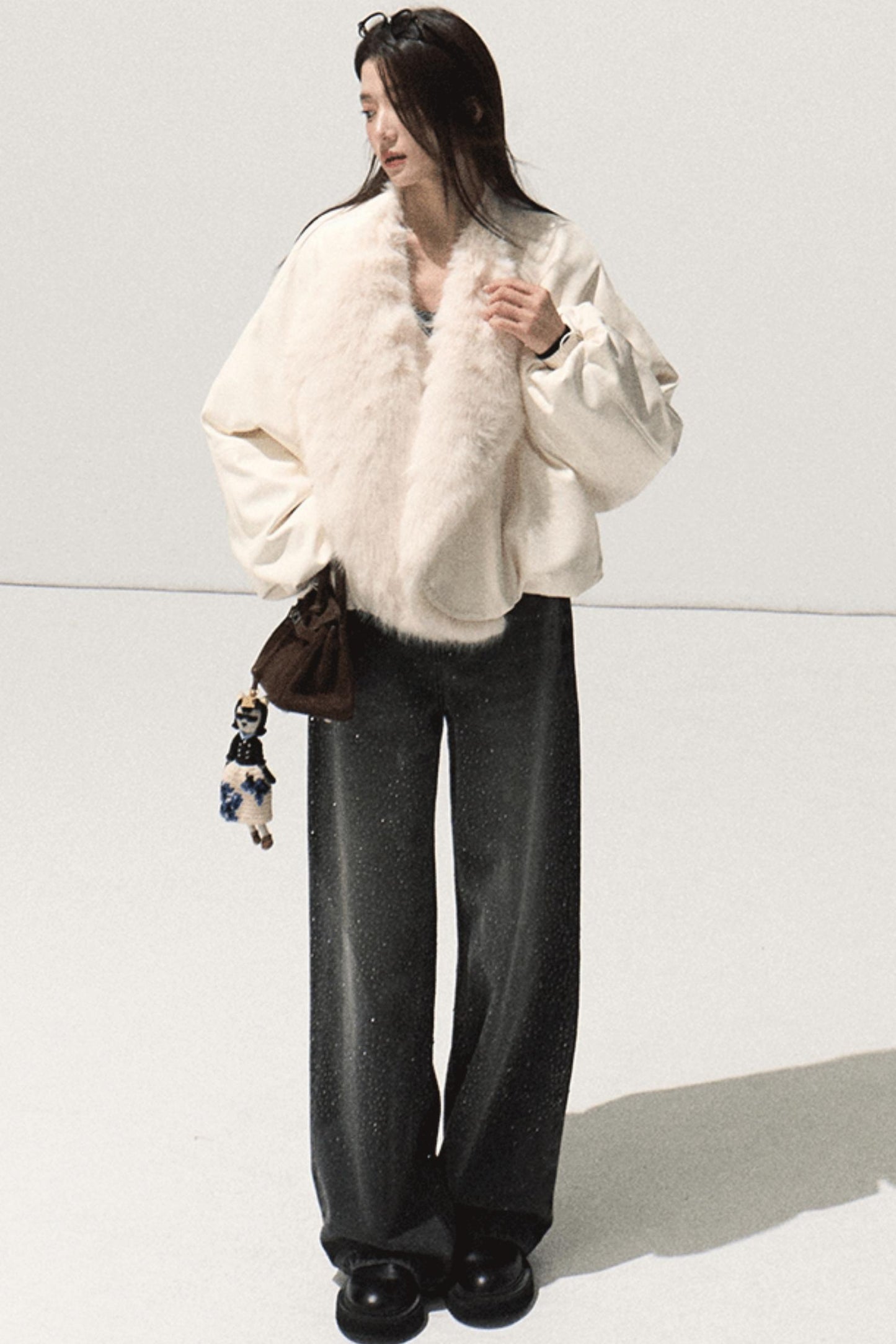 Wool Knit Slim Sweater