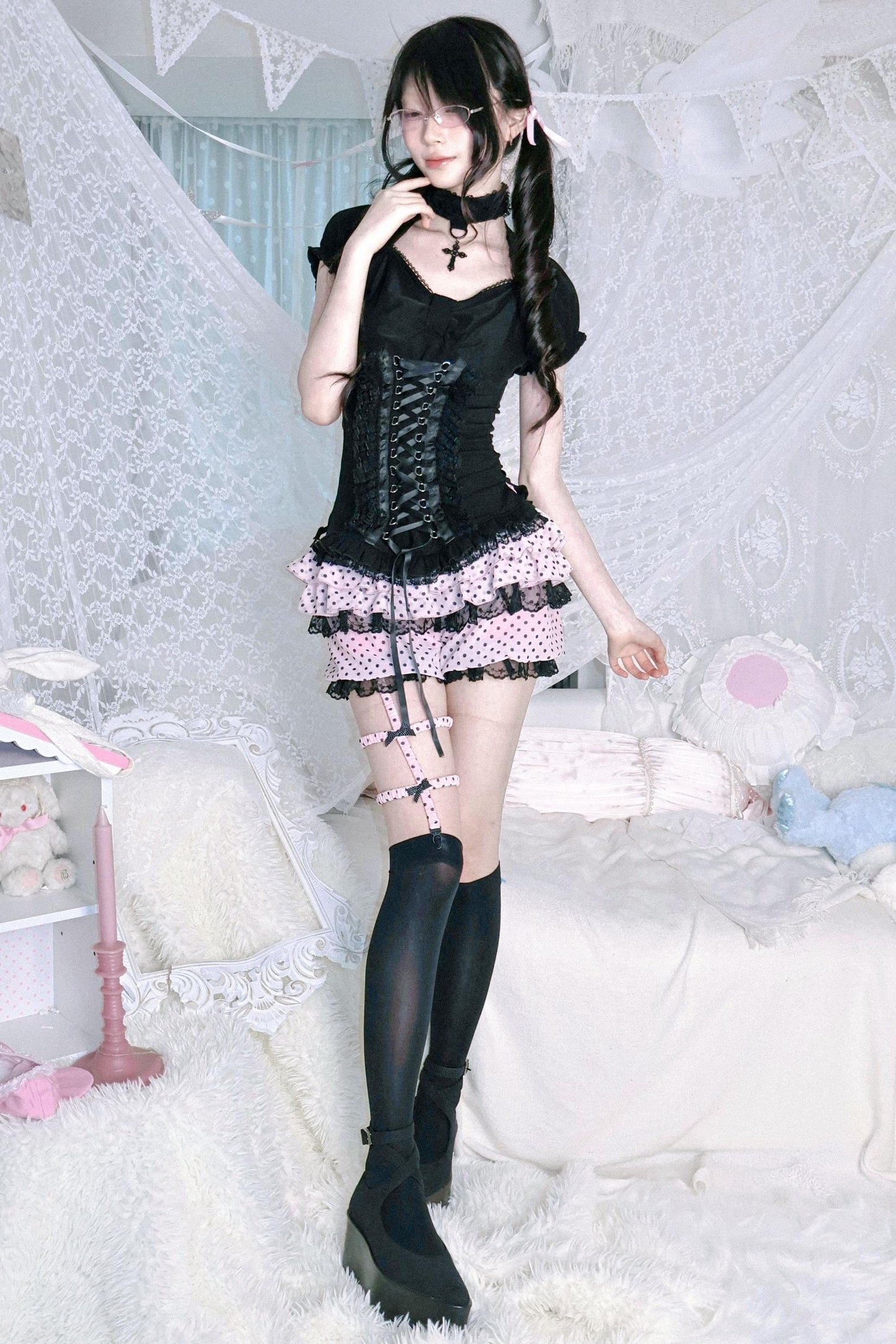 Original Two-Tone Strappy Vest Set-Up