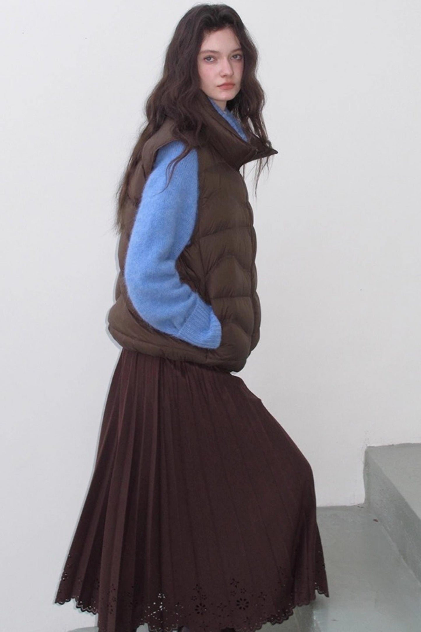 Alpaca 3D Flower Sweater