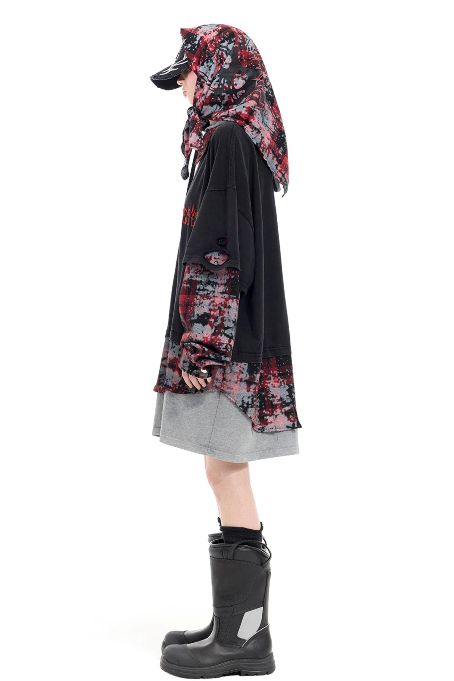 Art Spray Print Scarf