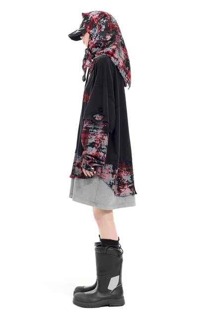 Art Spray Print Scarf