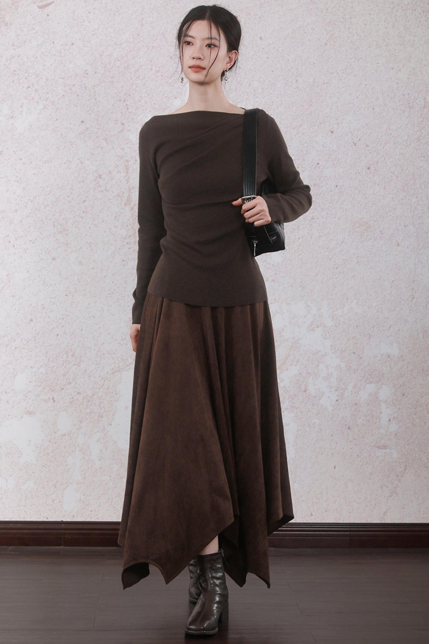 Chestnut Brown Skirt