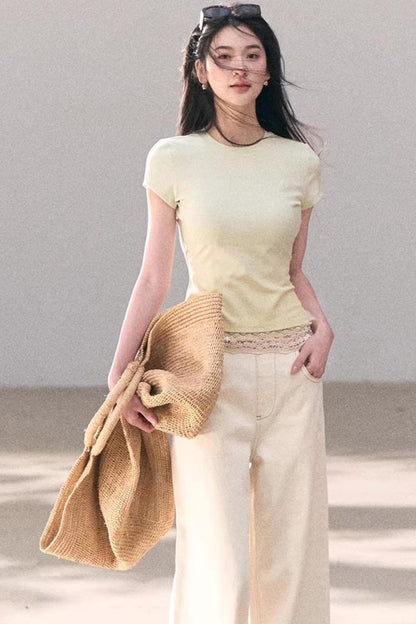 Melody Gradient Lace Top