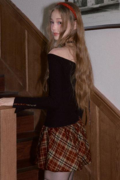 Color-Blocking Floral Dress