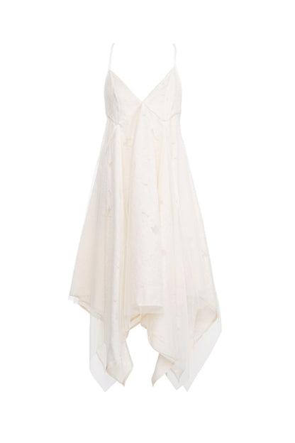 Spring-Summer Mesh Halter Dress