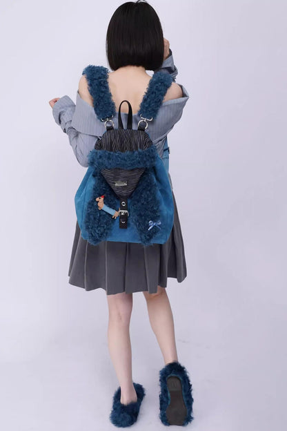 Ear Furry Crossbody Bag
