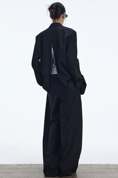 Autumn Black Trousers